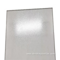 Translucent frosted solid polycarbonate board for indoor use